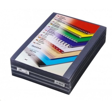 Fólie  PRESTIGE  A4 150 mic čiré 500 ks