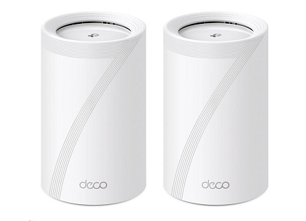 TP-Link Deco BE65(2-pack) WiFi7 Mesh(BE9300,2,4GHz/5GHz/6GHz,4x2,5GbELAN/WAN, 1xUSB3.0)