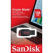SanDisk Flash Disk 128GB Cruzer Blade, USB 2.0, černá