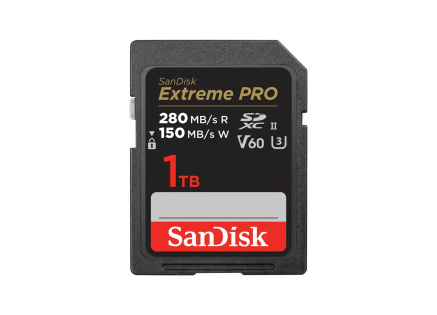 SanDisk MicroSDXC karta 1TB Extreme PRO (R:280/W:150 MB/s, UHS-II, V60)
