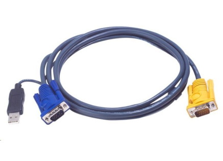 ATEN KVM sdružený kabel k CS-12xx, USB, 2m