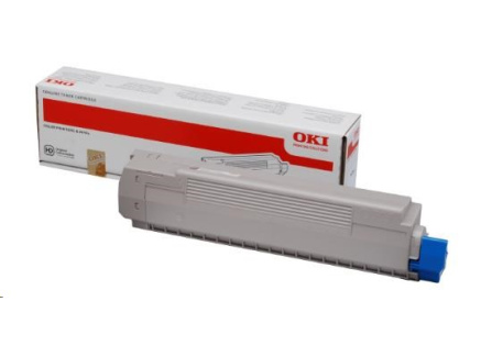 OKI Černá toner do MC851/861br>  Kapacita: 7 000 str. při 5% krytí.