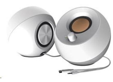 Creative repro Pebble - mobilní reproduktor - bílý