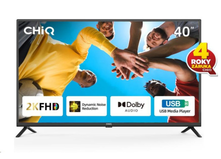 CHiQ L40G5W TV 40", FHD, klasická TV, ne-smart, Dolby Audio