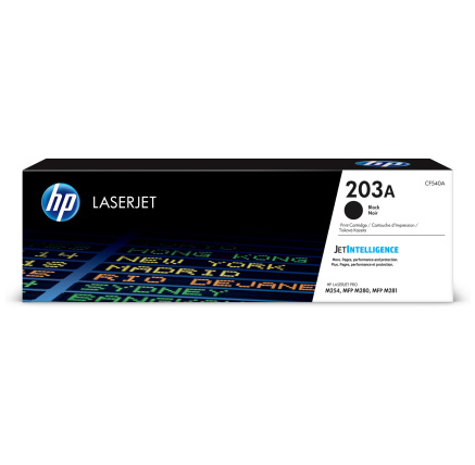 HP 203A Black Original LaserJet Toner Cartridge (1,400 pages) HP 203A Black Original LaserJet Toner Cartridge (1,400 pages)