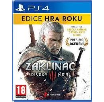PS4 hra Zaklínač 3: Divoký Hon - Edice Hra Roku PS4 hra Zaklínač 3: Divoký Hon - Edice Hra Roku