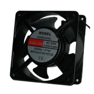 19" ventilace pro nástěnné rozvaděče XtendLan, ventilátor 120mm