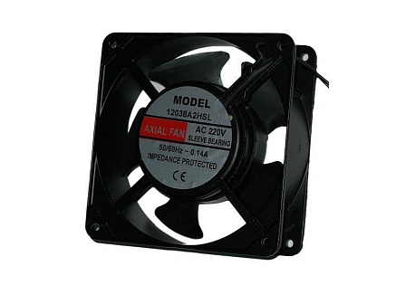 19" ventilace pro nástěnné rozvaděče XtendLan, ventilátor 120mm