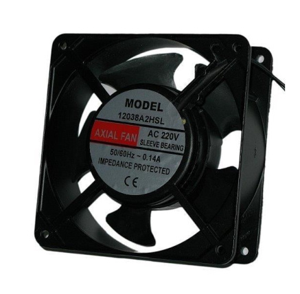 19" ventilace pro nástěnné rozvaděče XtendLan, ventilátor 120mm