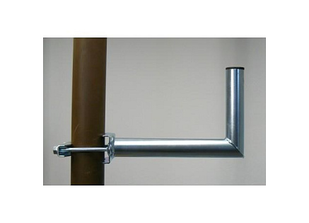 Držák antény na stožár, galvanický zinek, délka 30cm Držák antény na stožár, galvanický zinek, délka 30cm