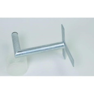 Držák antény na zeď, tvar T, žárový zinek, délka 30cm