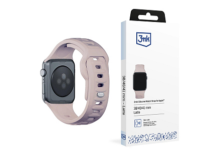 3mk řemínek Watch Strap pro Apple 38/40/41 mm Latte 3mk řemínek Watch Strap pro Apple 38/40/41 mm Latte