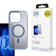 3mk ochranný kryt Frosty MagCase Blue pro Apple iPhone 14 Pro Max