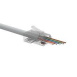 Solarix Univerzální EASY konektor RJ45 CAT5E UTP 8p8c na drát i licnu / 100 ks SXRJ45-5E-UTP-EASY