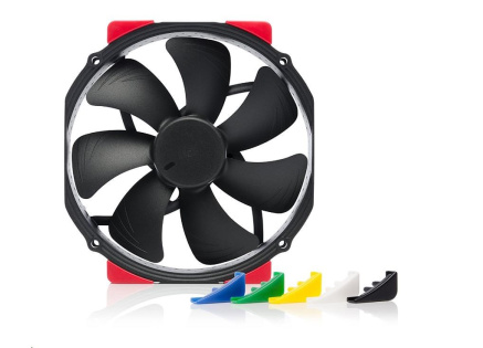 NOCTUA Ventilátor NF-A15 HS-PWMCH.BK.S, 140mm, černá