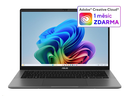 ASUS NTB Vivobook S14 (M3407GA-OLED003W), Ryzen Ai 7 445, 14" 1920 x 1200, 32GB, 1TB SSD, Radeon, W11 Home, Gray ASUS NTB Vivobook S14 (M3407GA-OLED003W), Ryzen Ai 7 445, 14" 1920 x 1200, 32GB, 1TB SSD, Radeon, W11 Home, Gray