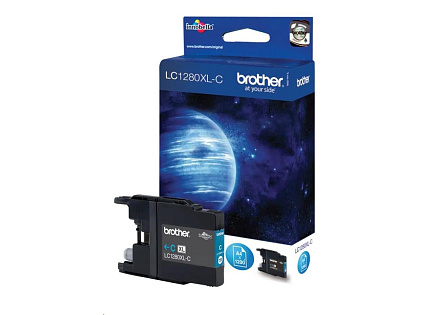 BROTHER INK LC-1280XLC, azurový inkoust pro MFC-J6910DW, 1 200 str. BROTHER INK LC-1280XLC, azurový inkoust pro MFC-J6910DW, 1 200 str.