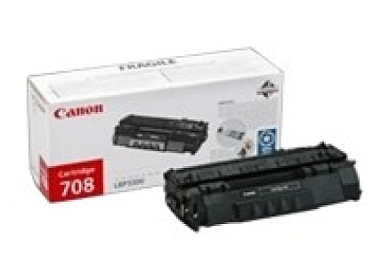 Canon TONER CRG-708 černý pro LBP3300, LBP3360  (2 500 str.)