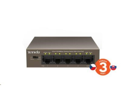 Tenda TEF1105P-4-63W - PoE AT Switch Tenda TEF1105P-4-63W - PoE AT Switch
