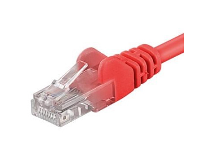 PremiumCord Patch kabel UTP RJ45-RJ45 CAT6 1,5m červená PremiumCord Patch kabel UTP RJ45-RJ45 CAT6 1,5m červená