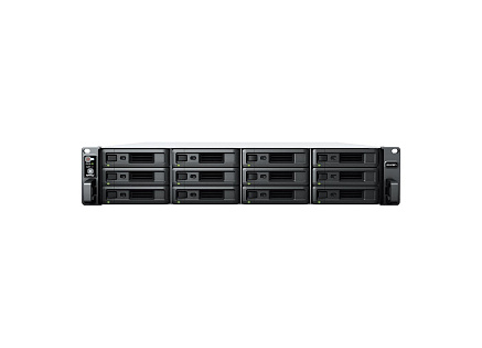 Synology RS2423RP+II RackStation (4C/Ryzen V1780B/3,35-3,6GHz/8GBRAM/12xSATA/2xUSB3.2/1xminiSAS/2xGbE/1x10GbE/1xPCIe/RP)
