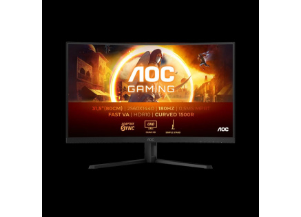 AOC MT VA LCD WLED 31,5" CQ32G4VE - Fast VA panel, 2560x1440, 2xHDMI, DP, zakriven