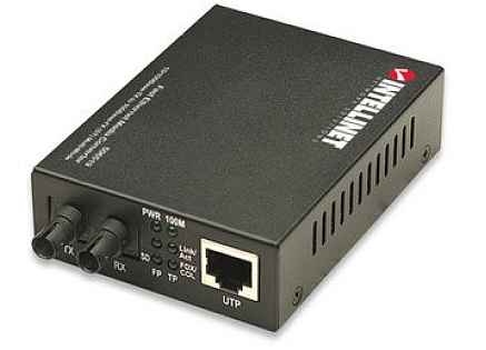 Intellinet Ethernet konvertor, 100Base-TX na 100Base-FX (ST) Multi-Mode, 2 km