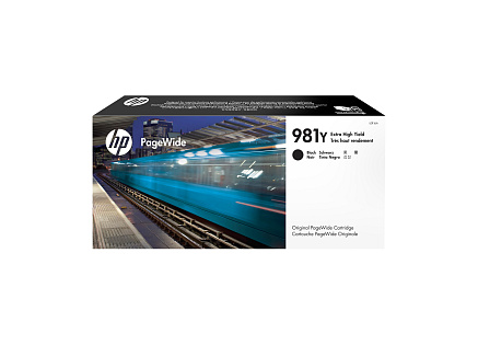 HP 981Y Extra High Yield Black Original PageWide Cartridge (20,000 pages) HP 981Y Extra High Yield Black Original PageWide Cartridge (20,000 pages)