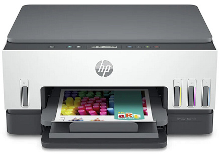 HP All-in-One Ink Smart Tank 670 (A4, 12/7 ppm, USB, Wi-Fi, Print, Scan, Copy, duplex)