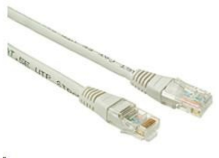 Solarix Patch kabel CAT5E UTP PVC 7m šedý non-snag-proof C5E-155GY-7MB