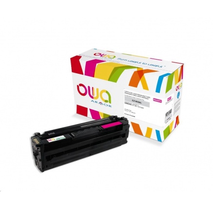 OWA Armor toner pro SAMSUNG CLP 680, CLX 6260, 3500 Stran, CLTM506L, červená/magenta (CLT-M506L,SU305A) OWA Armor toner pro SAMSUNG CLP 680, CLX 6260, 3500 Stran, CLTM506L, červená/magenta (CLT-M506L,SU305A)