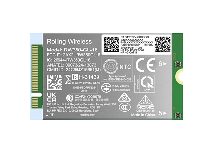 HP 4G LTE-Advanced Pro (Cat 16) WWAN (EB 6 G1i/G1a, PB 4 G1i/G1a)