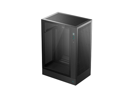 DEEPCOOL Case CH170 PLUS, ATX, Průhledná bočnice, černá DEEPCOOL Case CH170 PLUS, ATX, Průhledná bočnice, černá
