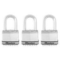Master Lock Excell M5EURTRILF Set 3 ks titanových visacích zámků