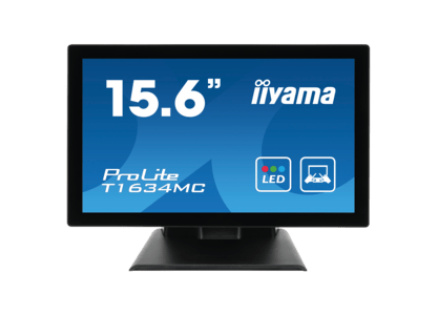 iiyama ProLite T16XX, 39.6 cm (15,6''), Projected Capacitive, 10 TP, Full HD, USB, kit (USB), black