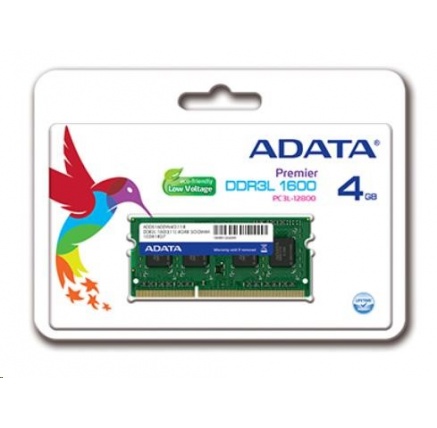 SODIMM DDR3L 4GB 1600MHz CL11 ADATA