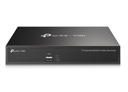TP-Link VIGI NVR1008H, videorekordér, 8 channels, 1x100Mb/s LAN, 1x VGA, 1x HDMI, 2xUSB2.0