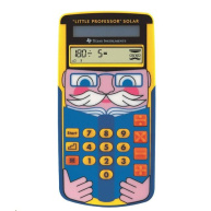 TEXAS Instrument kalkulačka - Little Professor Solar Kapesní grafická kalkulačka vícebarevná