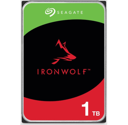 SEAGATE HDD IRONWOLF (NAS) 1TB SATAIII/600, 5900rpm, 64MB cache