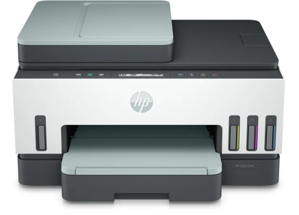 HP All-in-One Ink Smart Tank 750 (A4, 15/9 ppm, USB, Wi-Fi, Ethernet, Print, Scan, Copy, ADF, duplex)