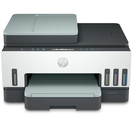 HP All-in-One Ink Smart Tank 750 (A4, 15/9 ppm, USB, Wi-Fi, Ethernet, Print, Scan, Copy, ADF, duplex)