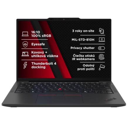LENOVO NTB ThinkPad X13 G6 - Ultra7 255U,13.3" WUXGA,32GB,1TBSSD,5MP+IRcam,W11P