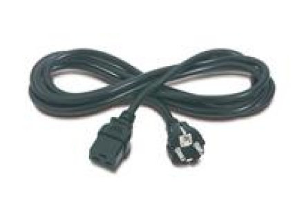 APC Power Cord C19 naar Schuko, 2.4m, 16A (C19/CEE 7/7)