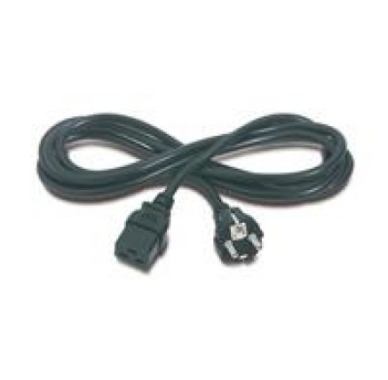 APC Power Cord C19 naar Schuko, 2.4m, 16A (C19/CEE 7/7) APC Power Cord C19 naar Schuko, 2.4m, 16A (C19/CEE 7/7)