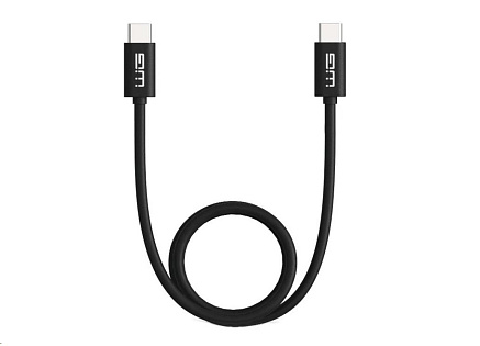 WG - Datový kabel Type-C to Type-C / 1m / 3A / black WG - Datový kabel Type-C to Type-C / 1m / 3A / black