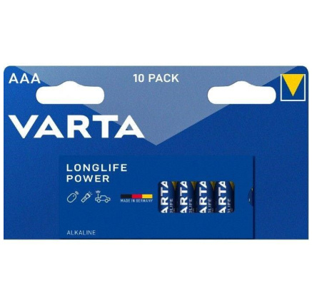 Varta LR03/10 Longlife POWER 4903(Blistr 10ks) Varta LR03/10 Longlife POWER 4903(Blistr 10ks)