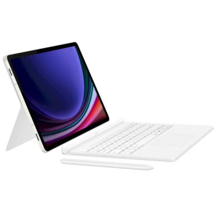 Samsung pouzdro s klávesnicí EF-DX725UWE pro Galaxy Tab S9/S9 FE, bílá Samsung pouzdro s klávesnicí EF-DX725UWE pro Galaxy Tab S9/S9 FE, bílá