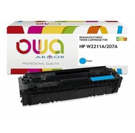 OWA Armor toner pro HP CLJ Pro MFP M255 cyan, 1.250 str., komp.s W2211A