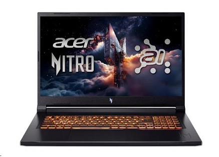 ACER NTB Nitro V 17 AI (ANV17-41-R70P),Ryzen 7 260,17.3"QHD,32GB,1TB SSD,RTX 5060,Linux,Black ACER NTB Nitro V 17 AI (ANV17-41-R70P),Ryzen 7 260,17.3"QHD,32GB,1TB SSD,RTX 5060,Linux,Black