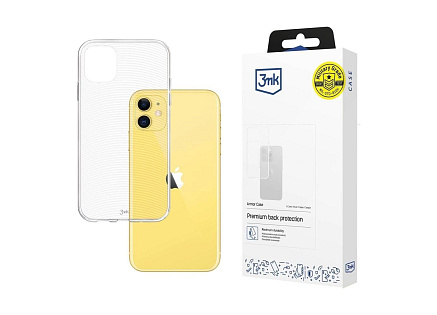 3mk ochranný kryt Armor Case pro Apple iPhone 11, čirý